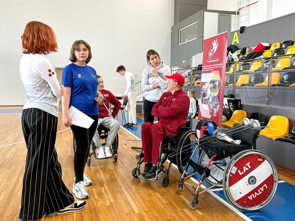 Pasākums bērnu un jauniešu para sportā Daugavpilī