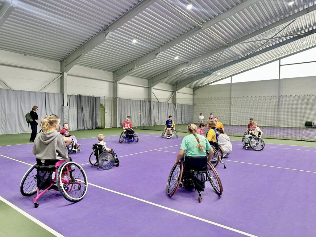 ITF ratiņtenisa attīstības nometne