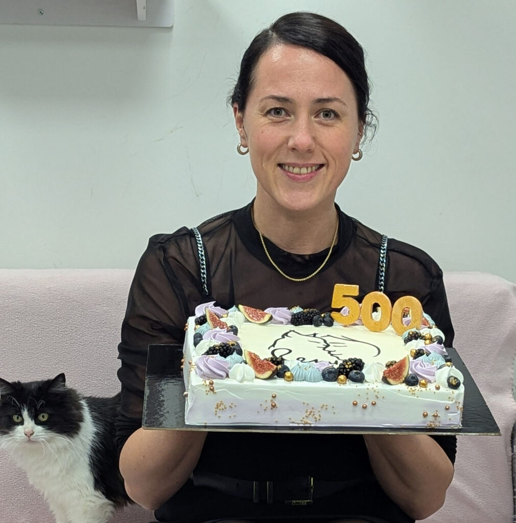 The “Kaķa sirds” shelter celebrates its 500th adoption
